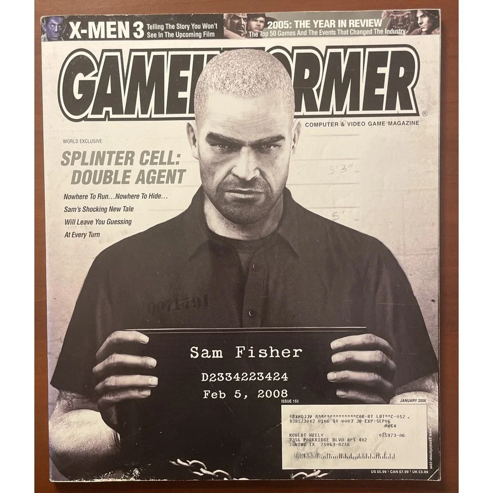 Lot of 5 Game Informer Magazines #153, 175, 208, 211, 335